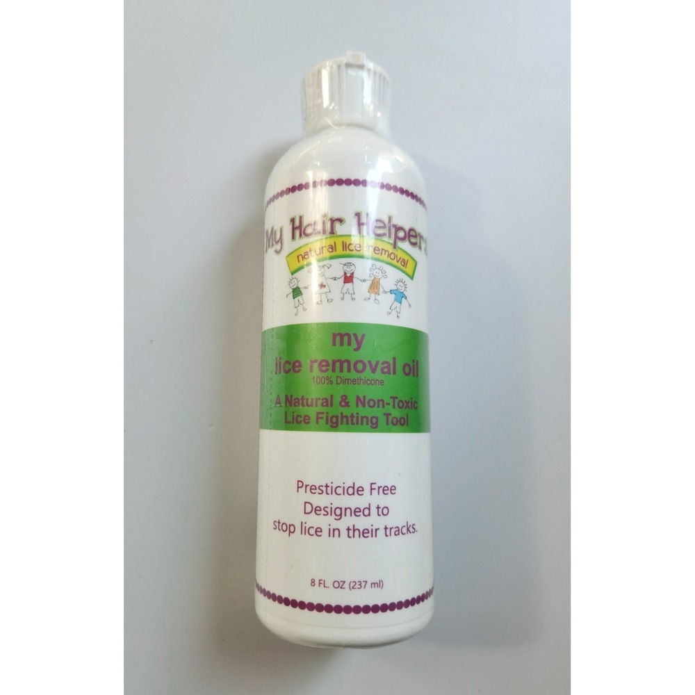 NWT My Hair Helpers Natural Lice‎ Removal Oil 8oz